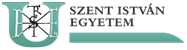 Szent István University logo